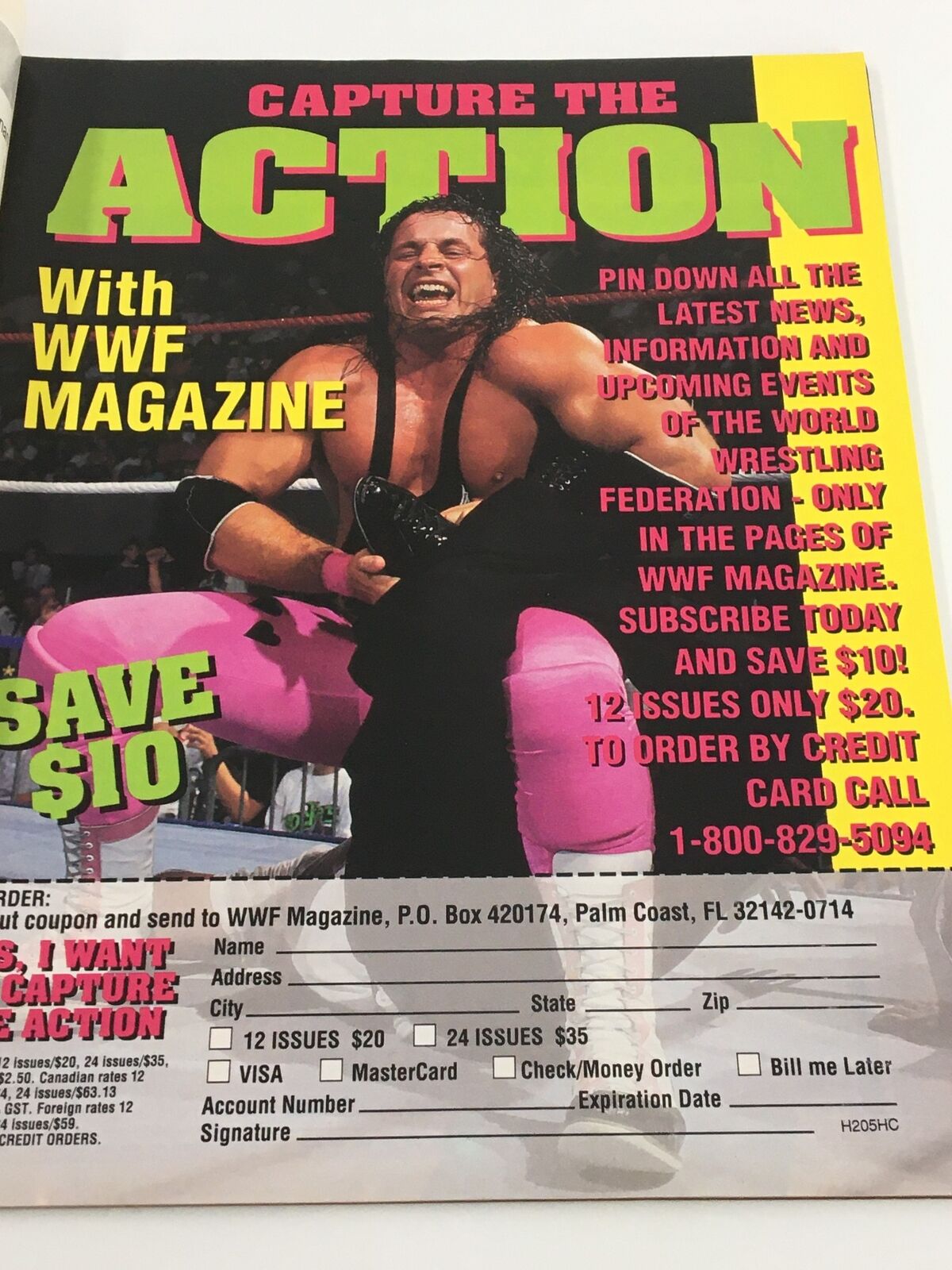 VTG WWF Magazine May 1992 Miss Elizabeth, Tatanka and Hulk Hogan No Label