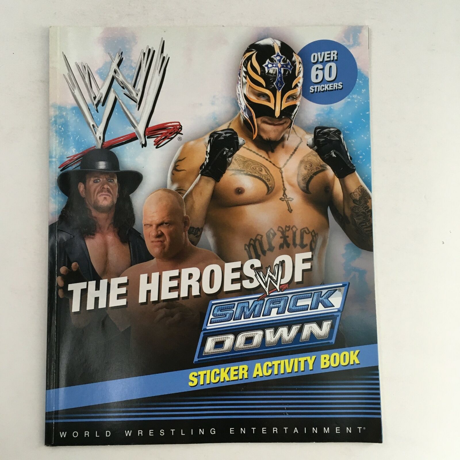 WWE Sticker Activity Book The Heroes of Smack Down The Undertaker, Rey Mysterio