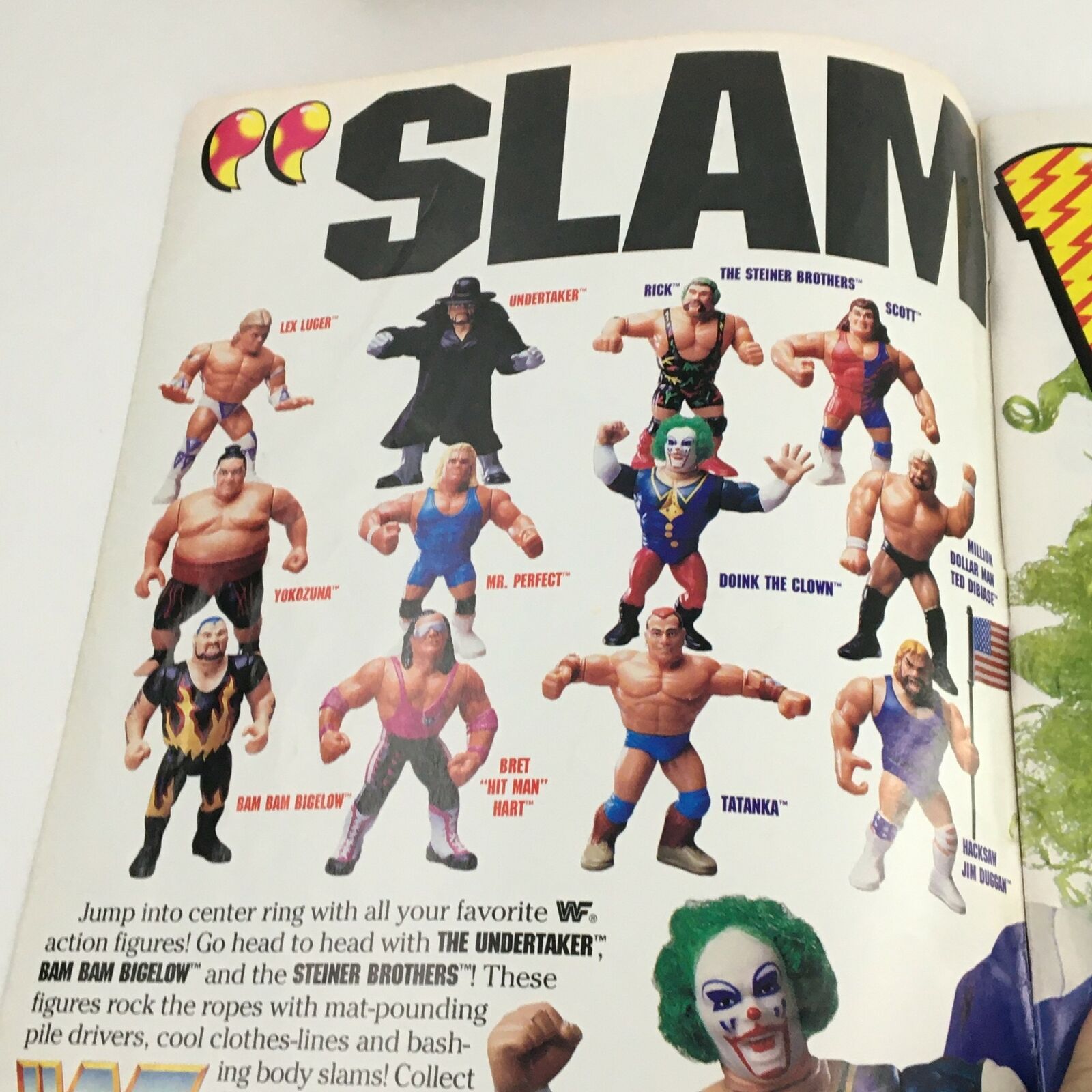 WWF Magazine July 1994 Lex Luger, Diesel, Doink the Clown, No Label no Poster