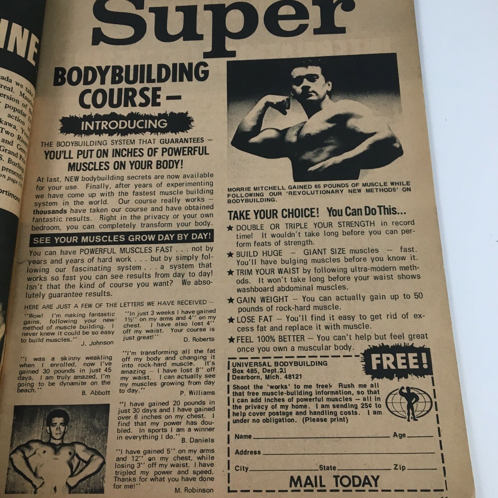 Wrestling Guide Magazine December 1972 Karl Von Hess & Frankie Laine, No Label