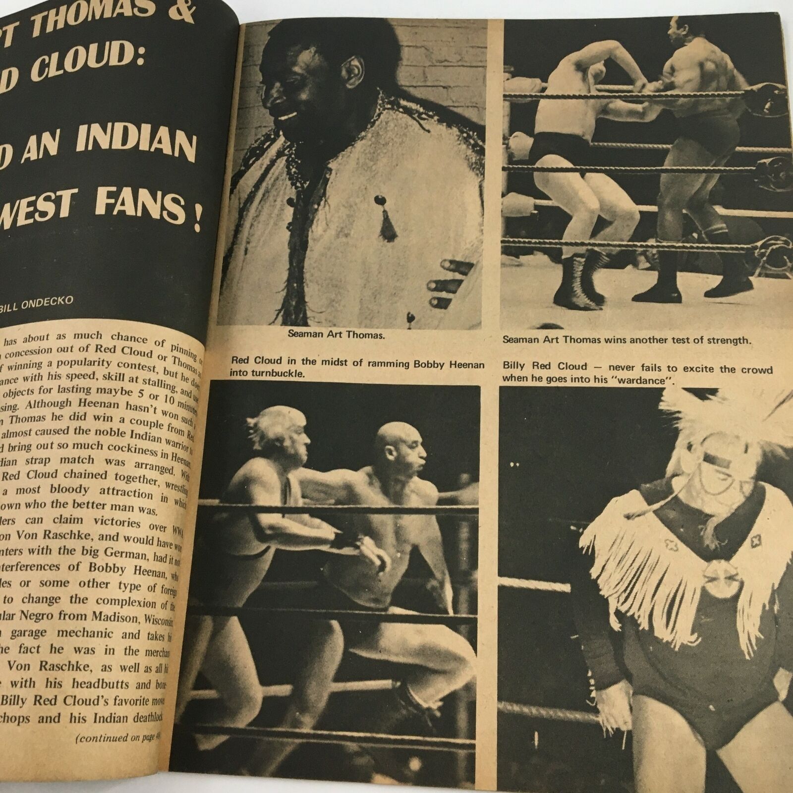 Wrestling Guide Magazine December 1972 Karl Von Hess & Frankie Laine, No Label