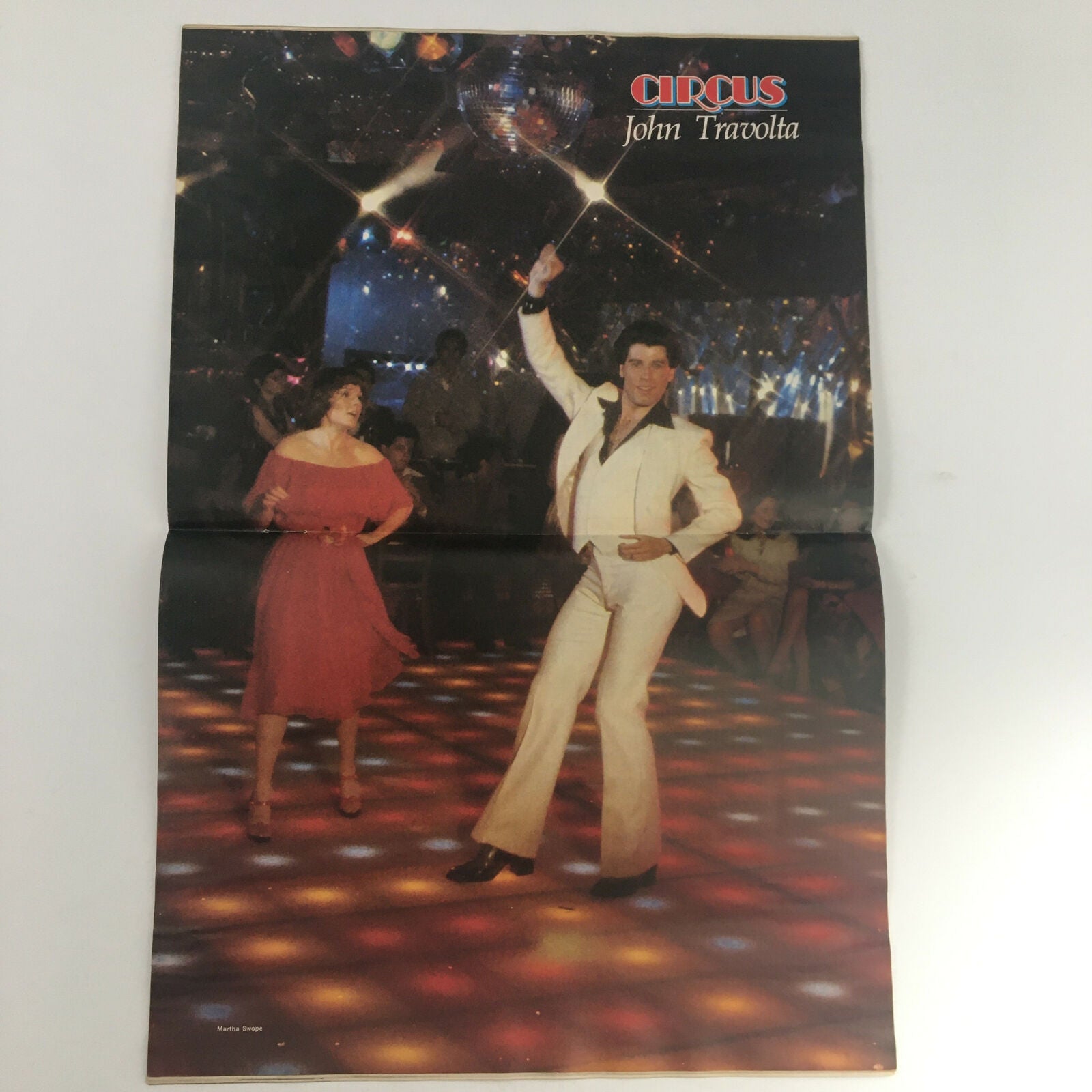 Circus Magazine May 11 1978 Steven Tyler & John Travolta w Poster No Label