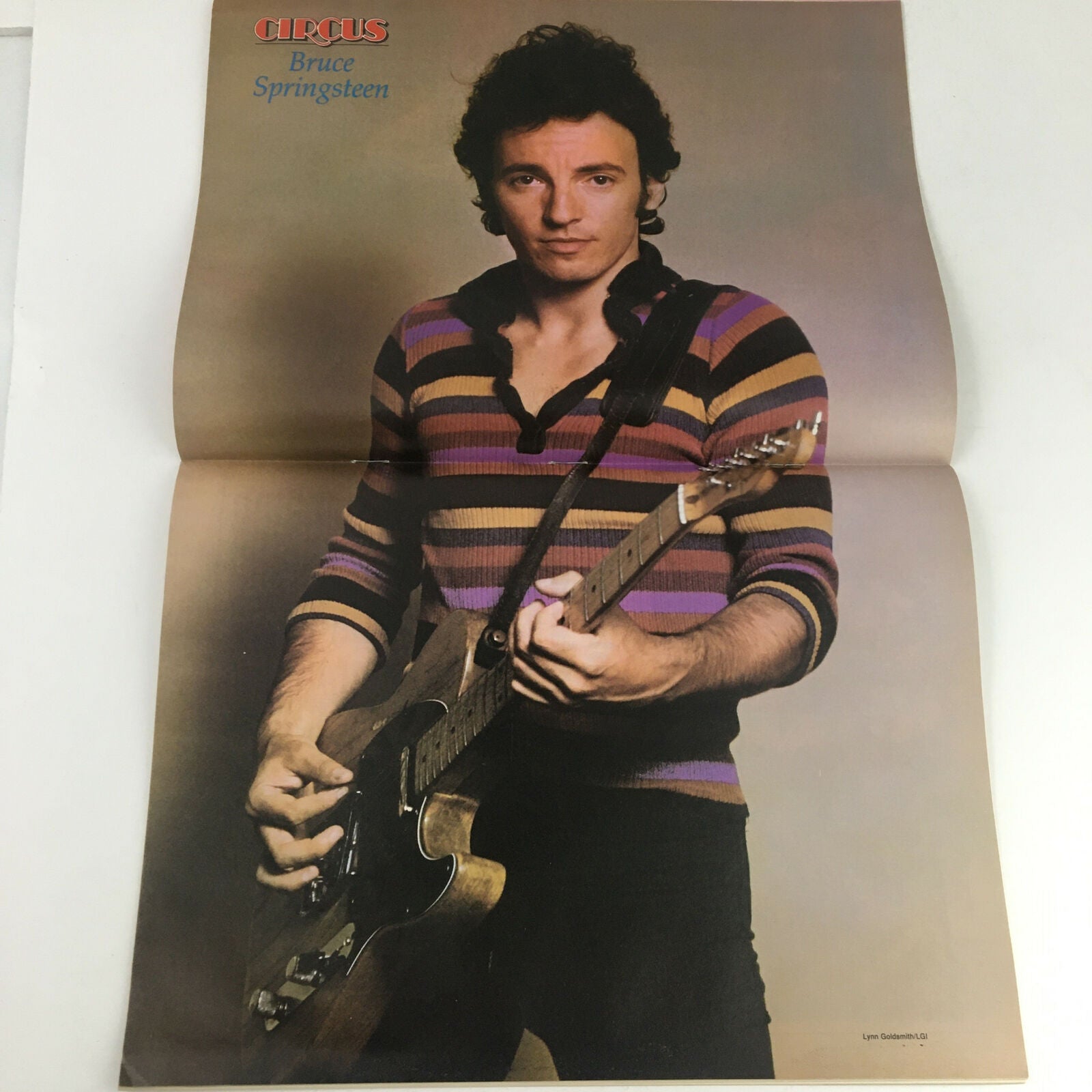 Circus Magazine December 31 1980 David Bowie & Bruce Springsteen Poster No Label