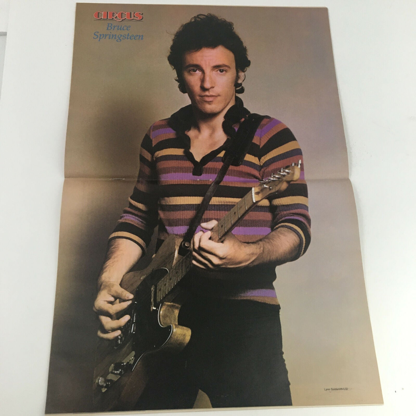 Circus Magazine December 31 1980 Bruce Springsteen & Rockpile w Poster No Label