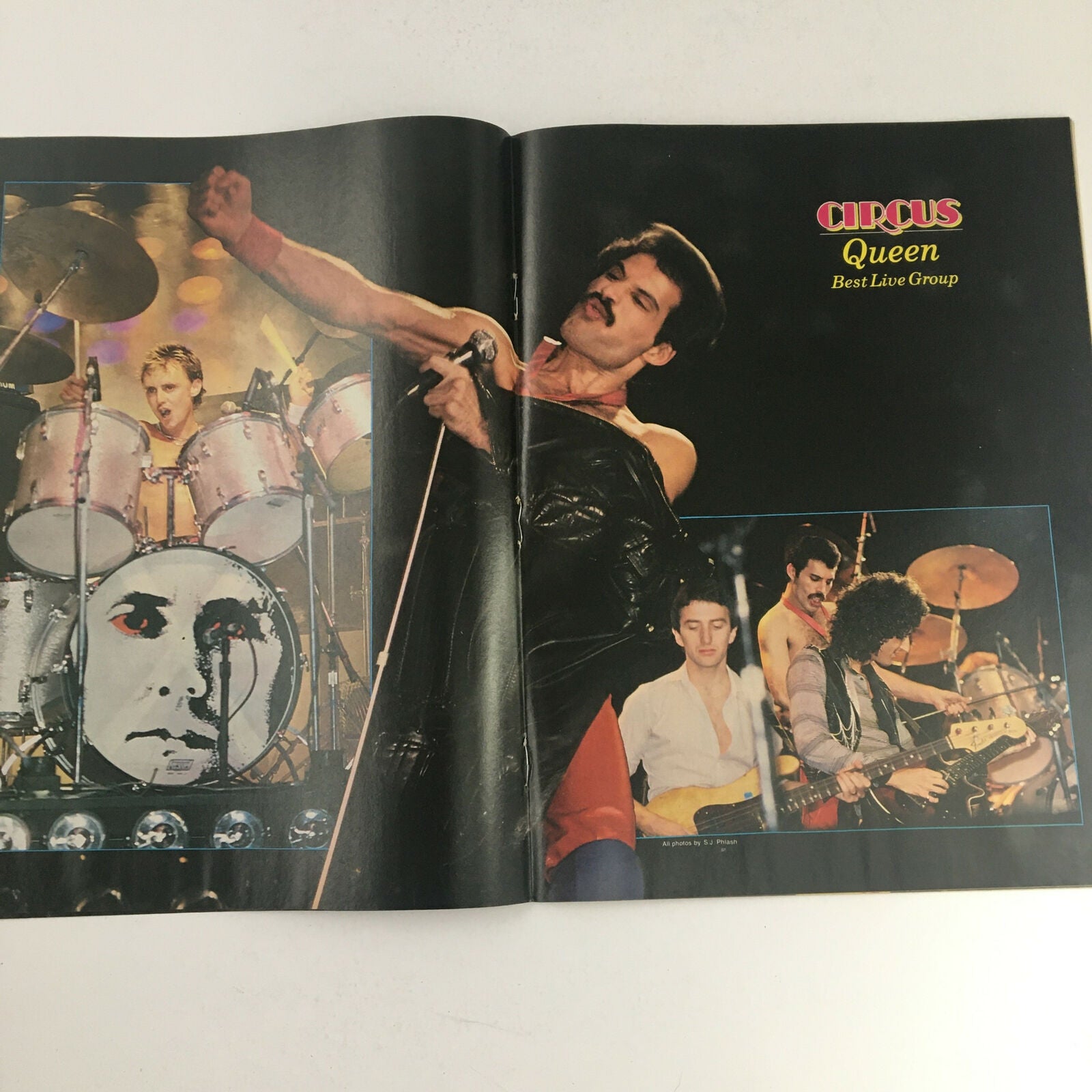 Circus Magazine February 28 1981 Pat Benatar Robert Plant Queen Poster No Label