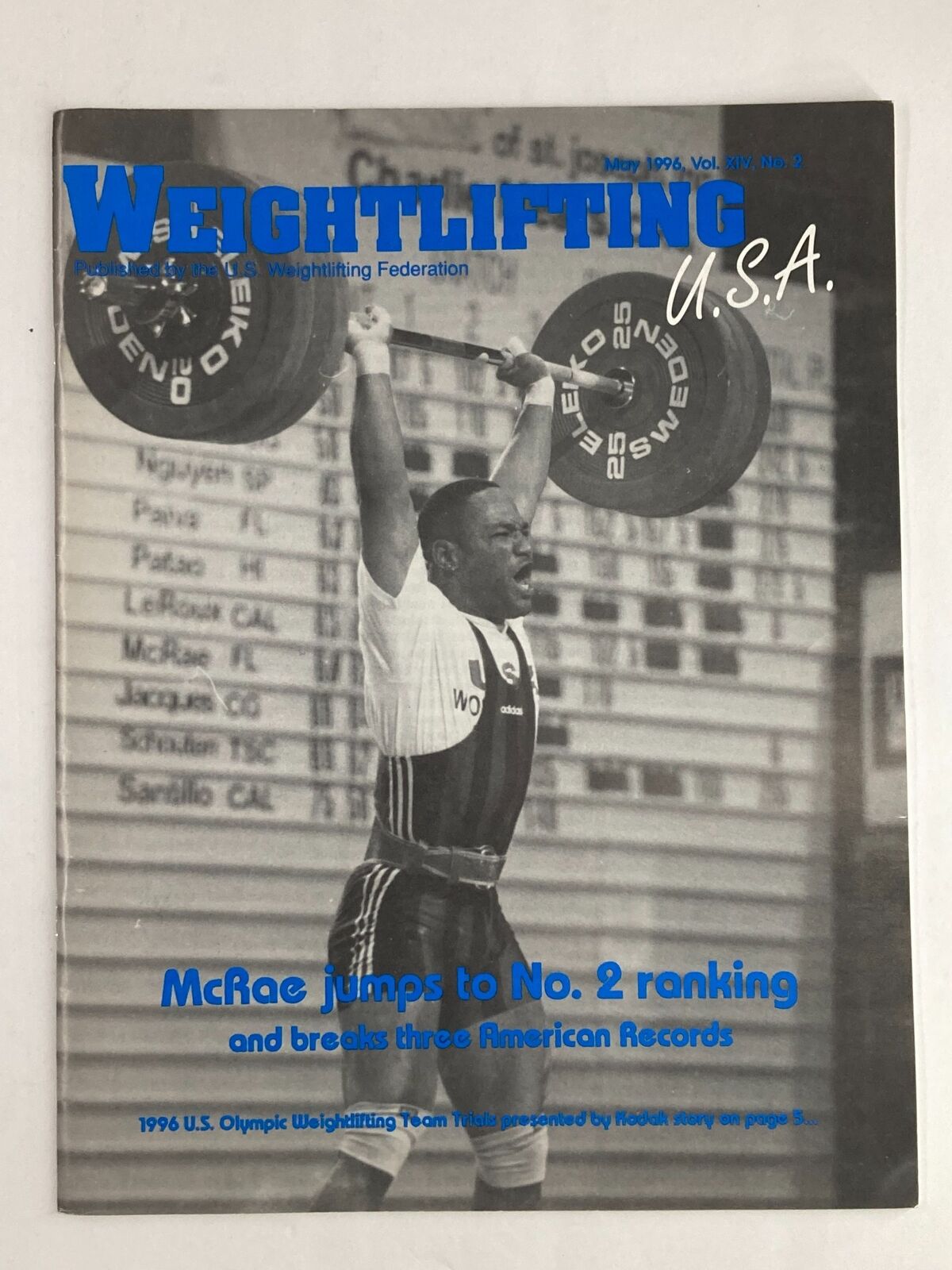 Weightlifting USA Magazine 91 issues