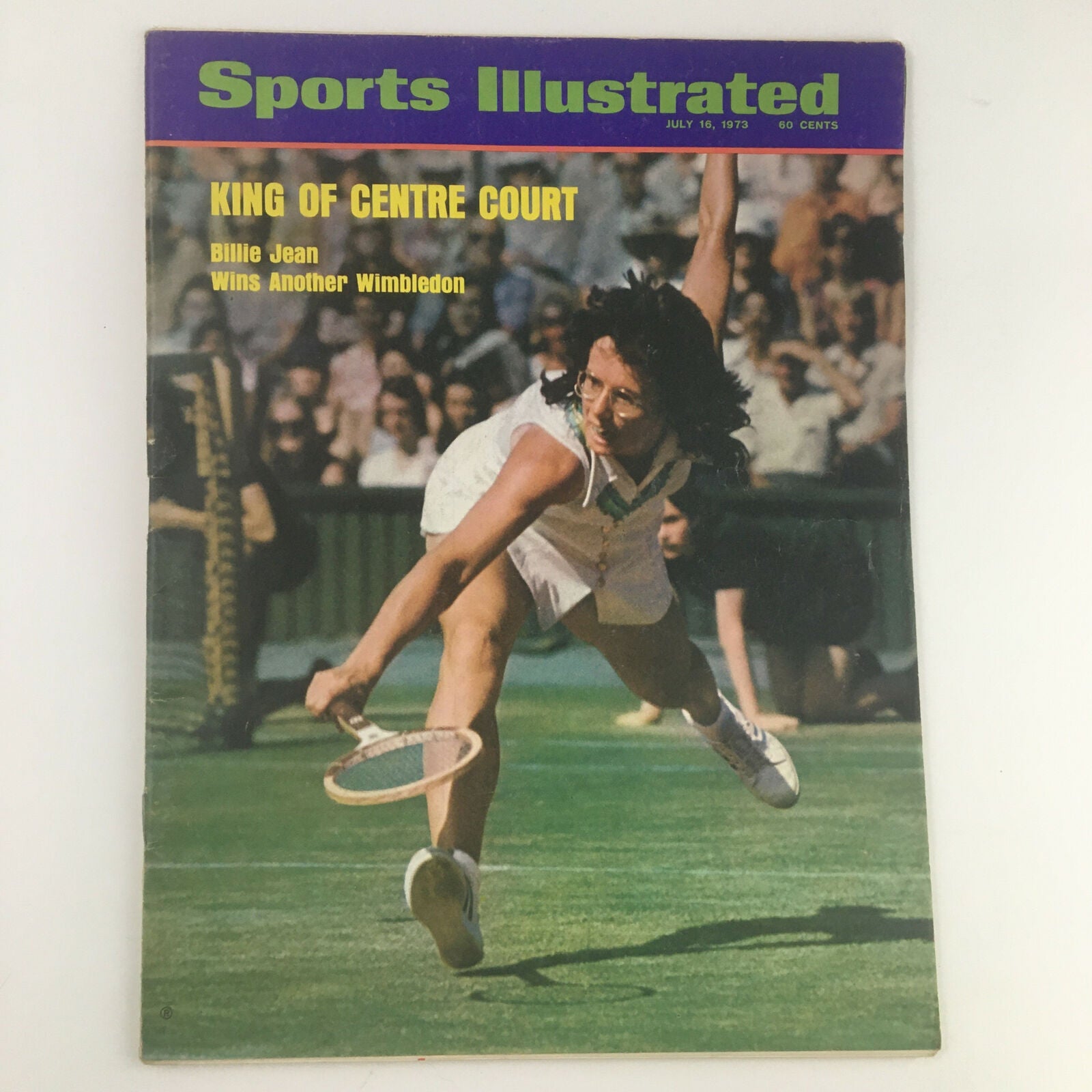 Sports Illustrated Magazine July 16 1973 Billie Jean Wins Wimbledon No Label