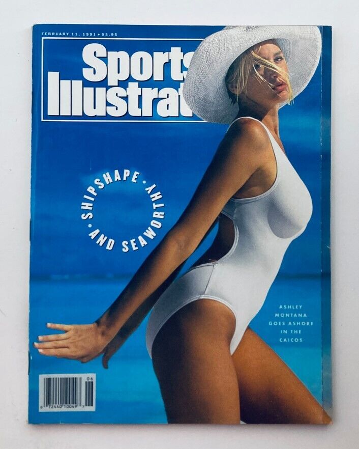 VTG Sports Illustrated Magazine February 11 1991 Ashley Montana No Label