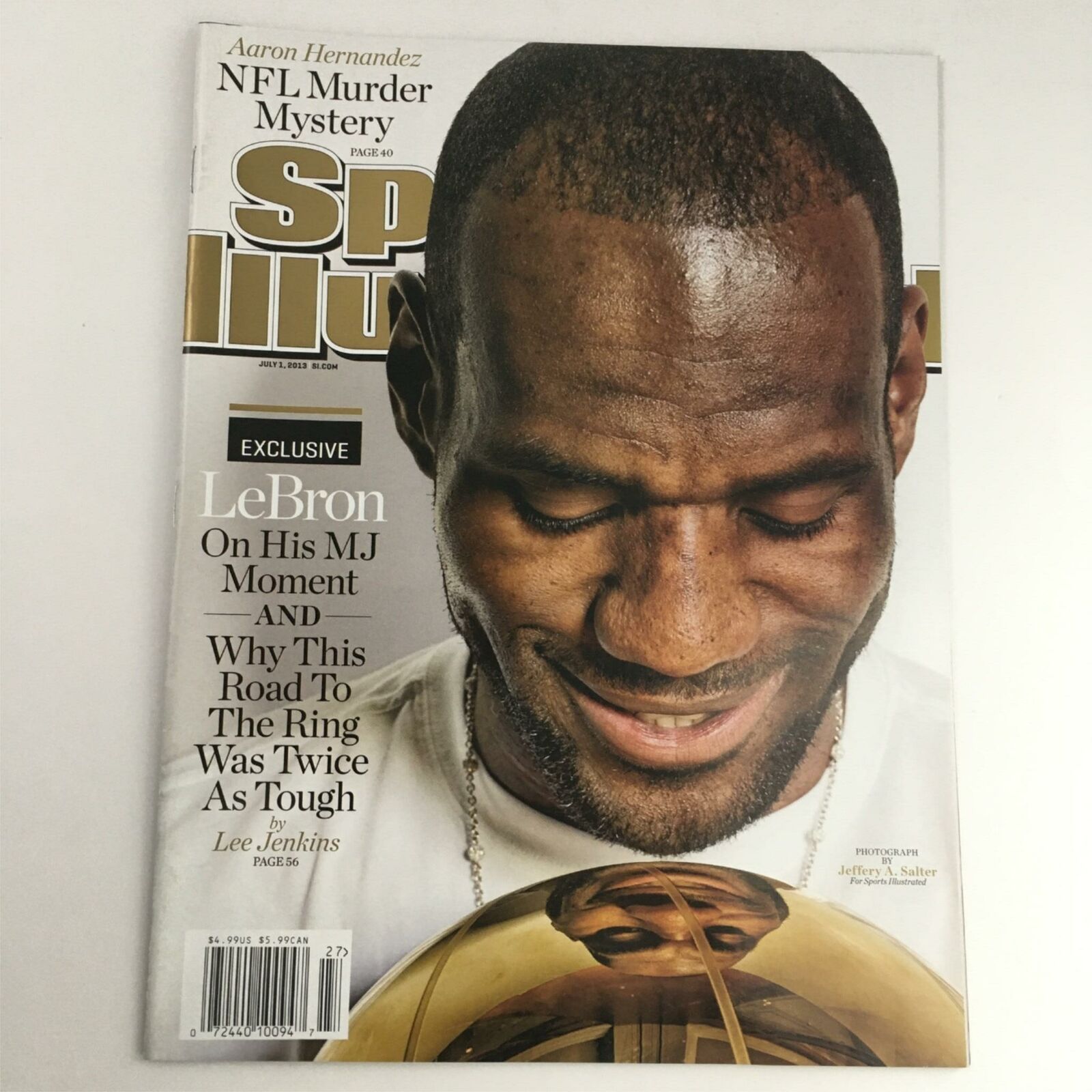 Sports Illustrated Magazine July 1, 2013 LeBron On His MJ Moment No Label NM