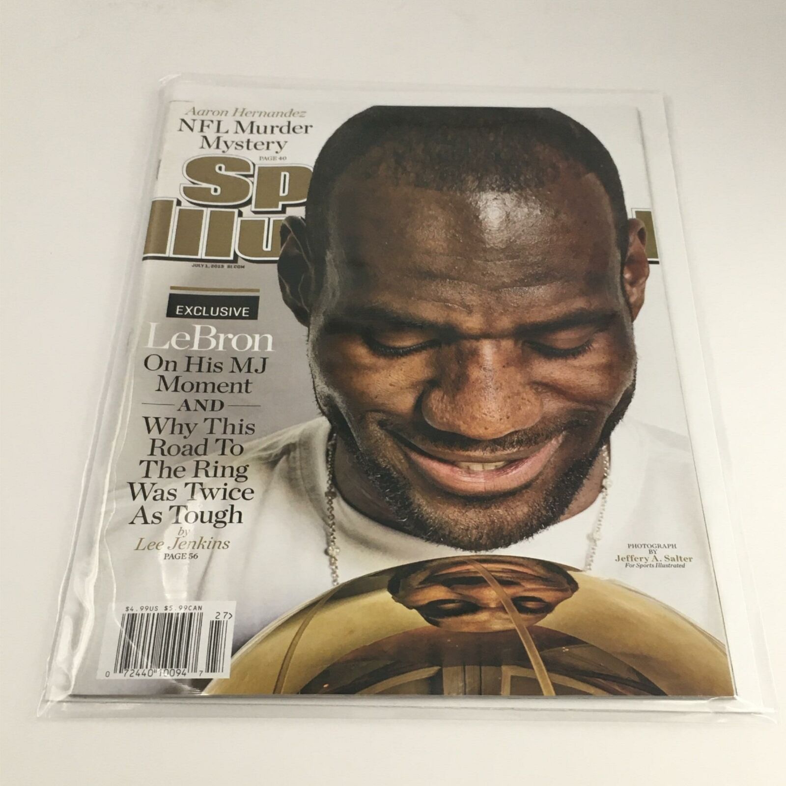 Sports Illustrated Magazine July 1, 2013 LeBron On His MJ Moment No Label NM