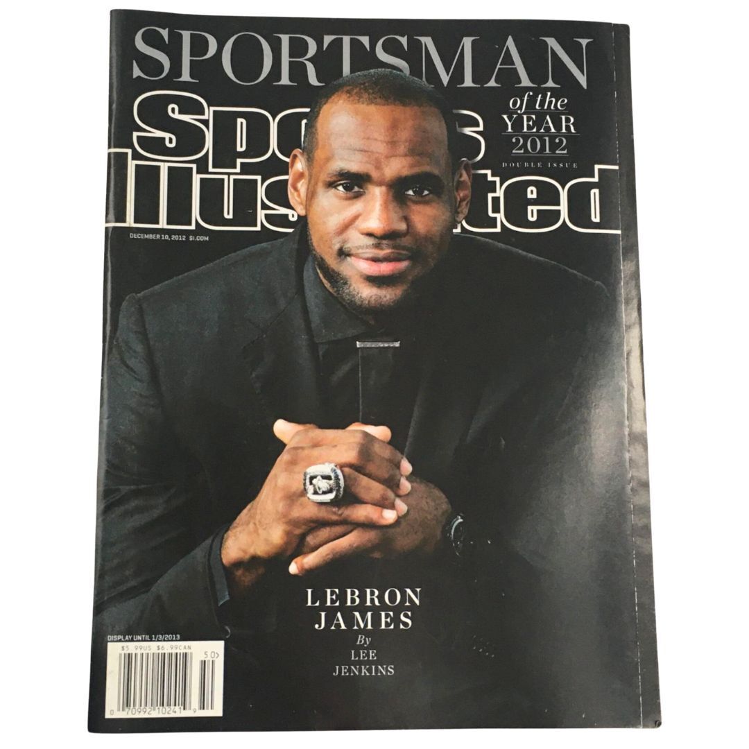 Sports Illustrated Magazine December 10, 2012 LeBron James No Label VG