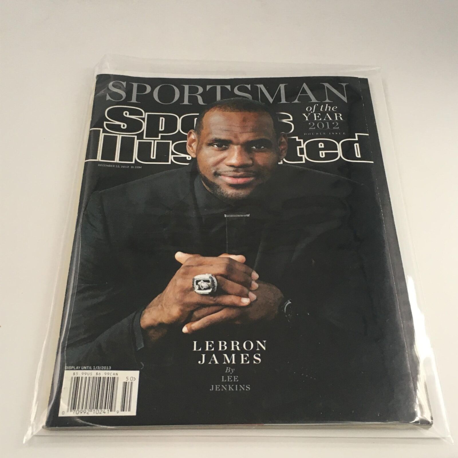 Sports Illustrated Magazine December 10, 2012 LeBron James No Label VG