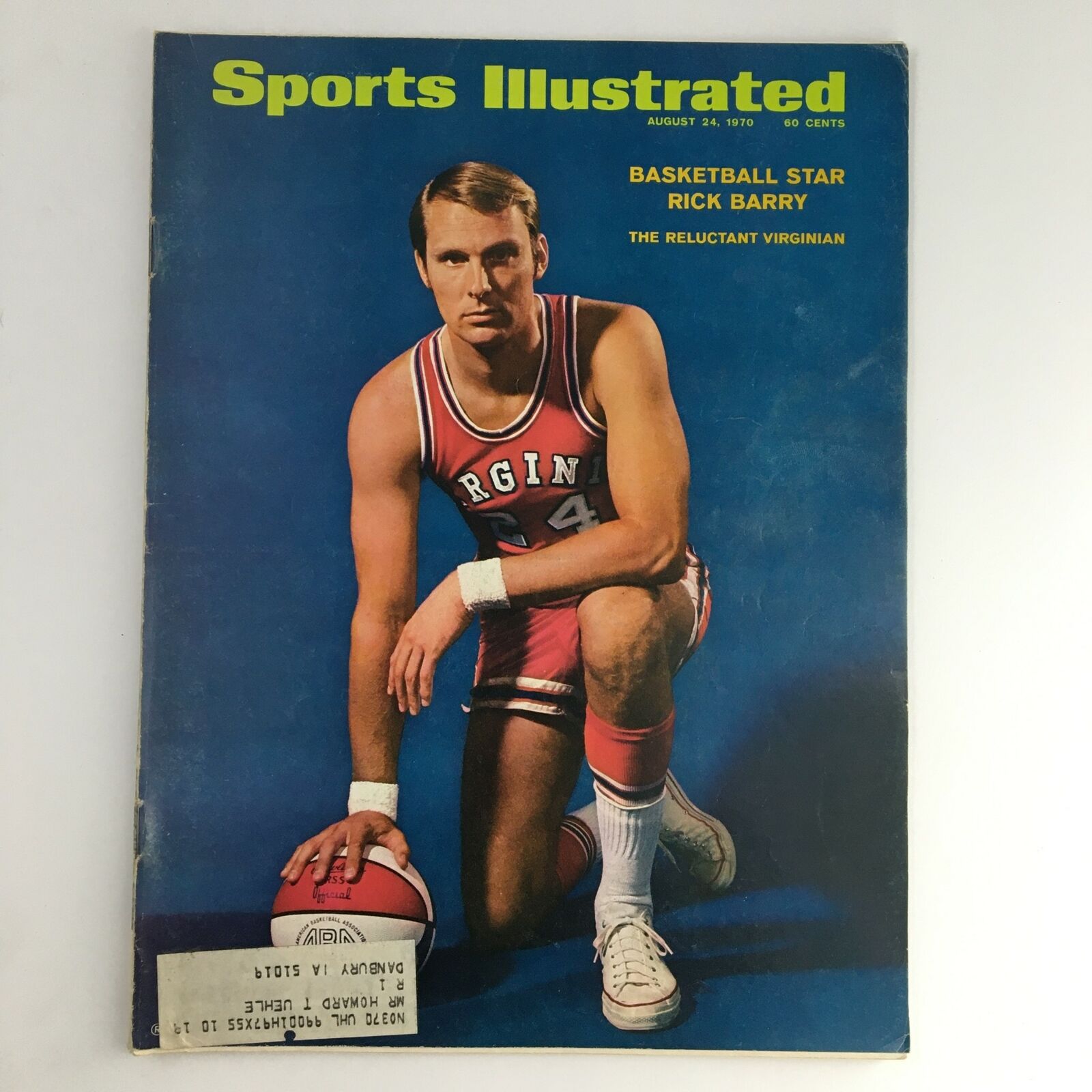 Sports Illustrated Magazine August 24 1970 Basketball Star Rick Barry