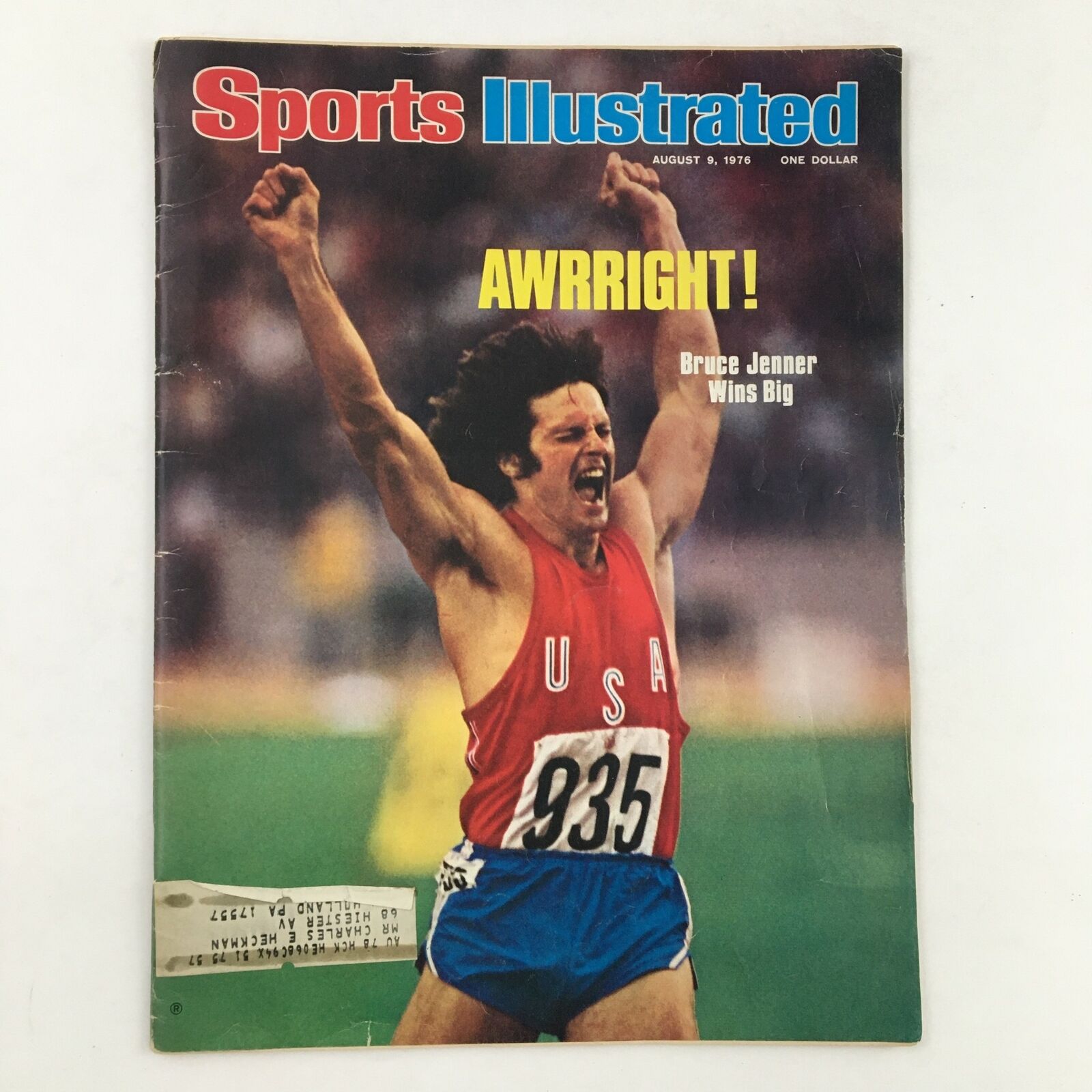 Sports Illustrated Magazine August 9 1976 Bruce Jenner Wins Big Awright