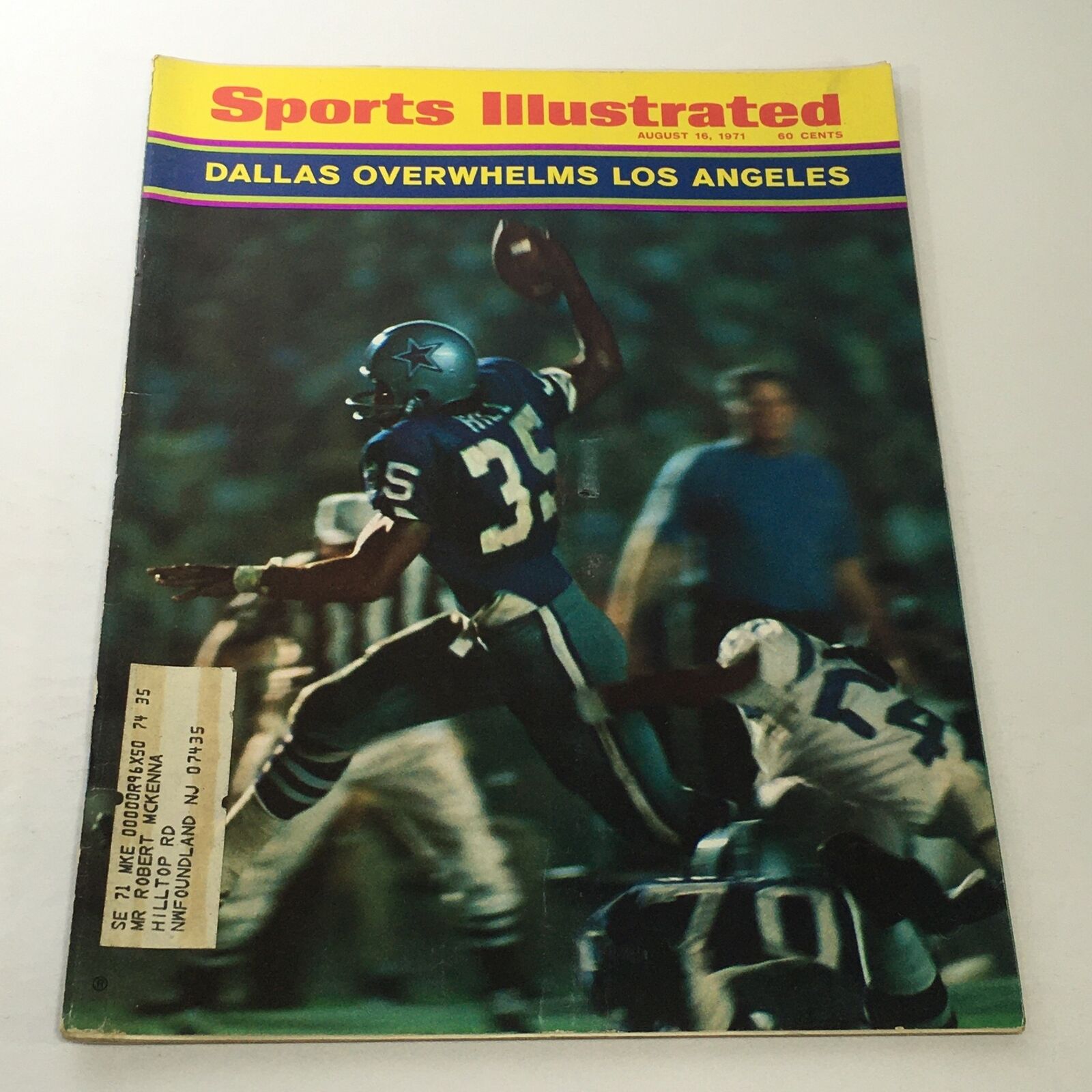 Sports Illustrated: August 16 1971 - Dallas Overwhelms Los Angeles