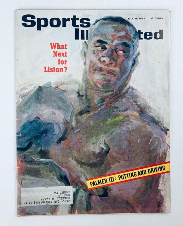 VTG Sports Illustrated Magazine July 29 1963 Vol 19 No. 5 Sonny Liston