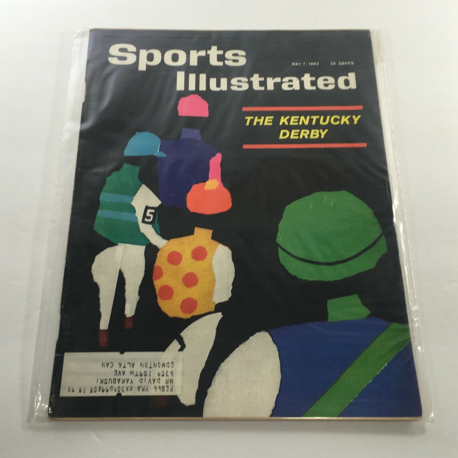 Sports Illustrated: May 7 1962 - The Kentucky Derby Horse Racing