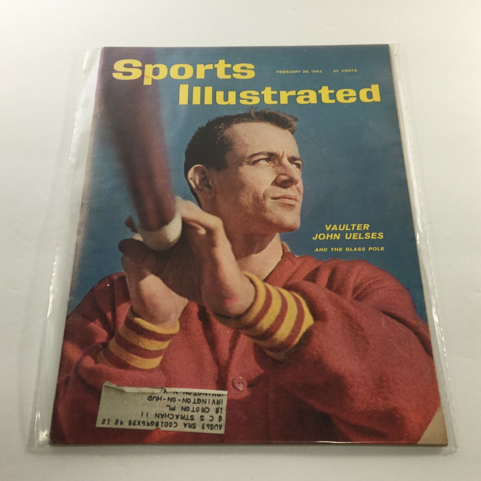 Sports Illustrated: February 26 1962 - Vaulter John Uelses And The Glass Pole