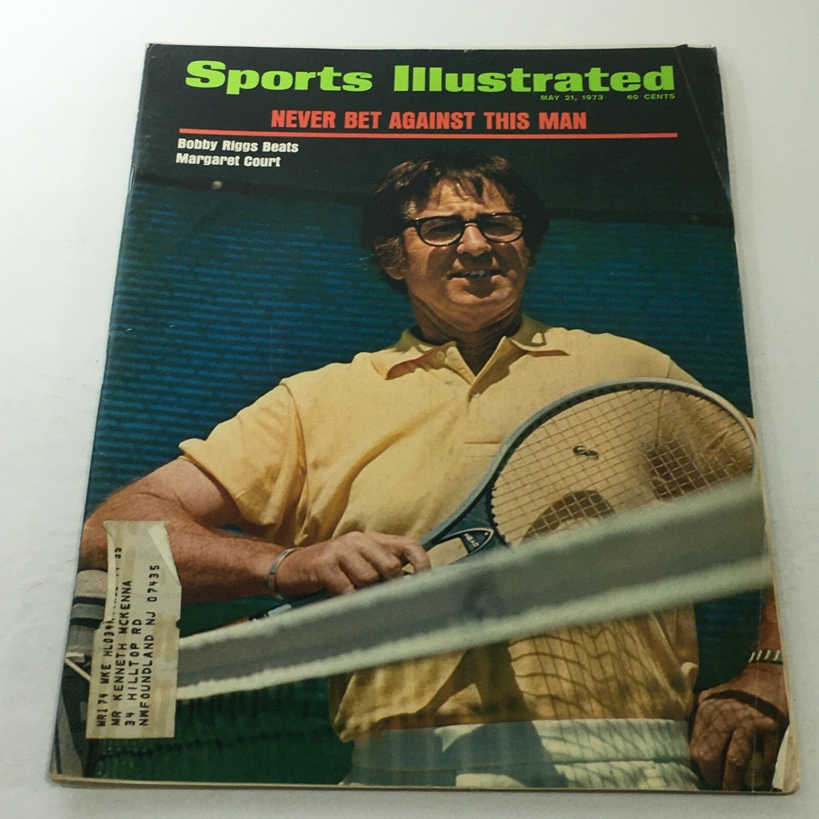 Sports Illustrated: May 21 1973 - Bobby Riggs Beats Margaret Court