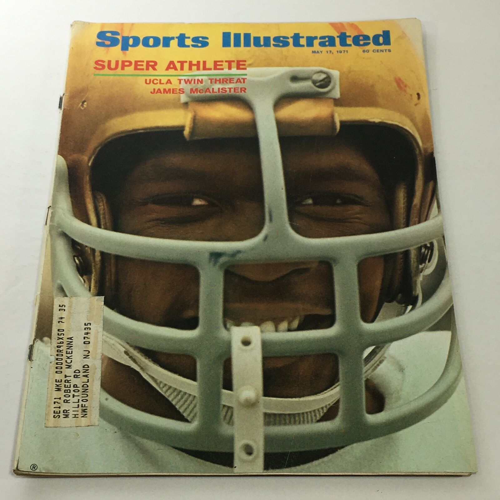 Sports Illustrated: May 17 1971 - Super Athlete UCLA Twin Threat James McAlister