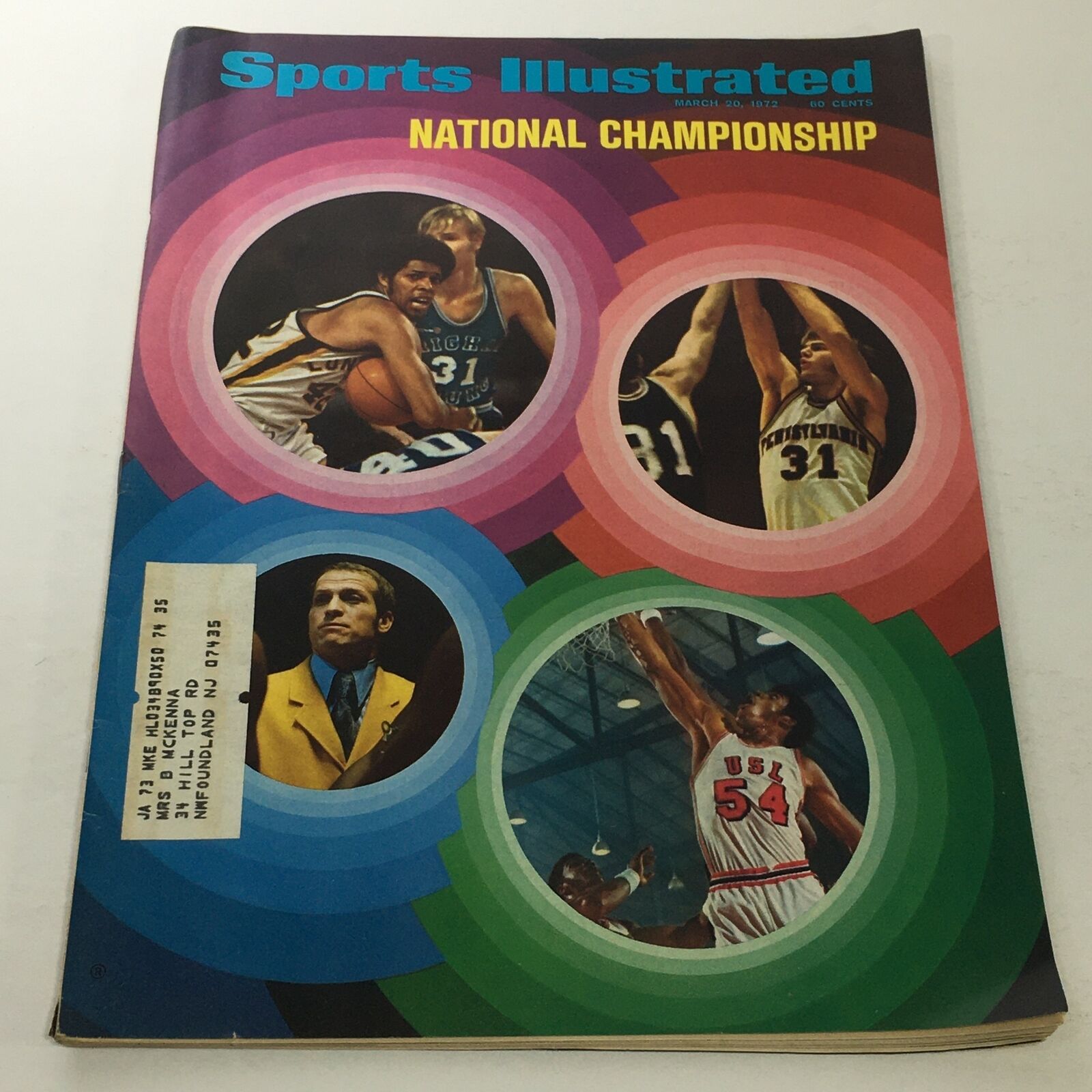 Sports Illustrated: March 20 1972 - National Championship