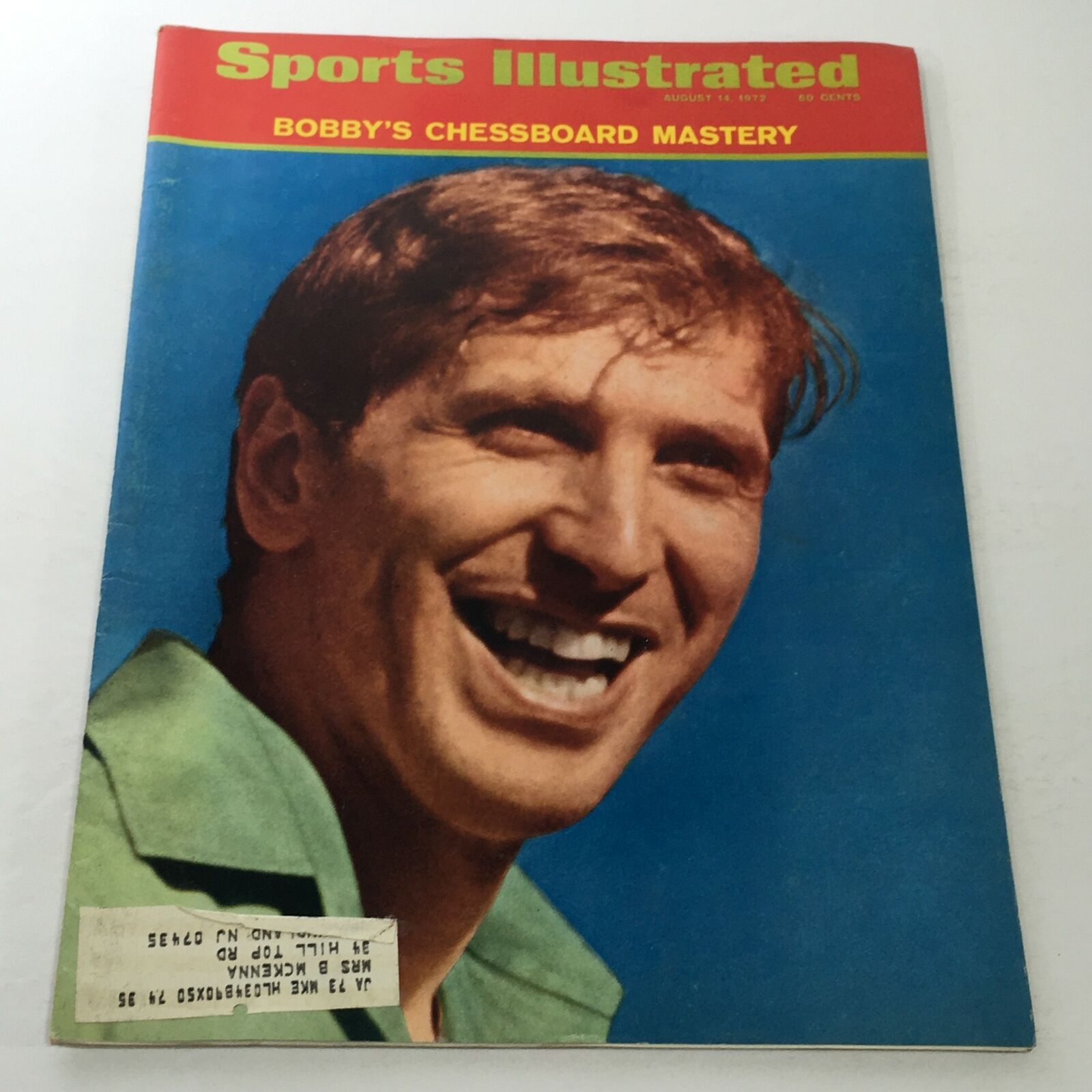 Sports Illustrated: April 14 1972 - Bobby's Chessboard Mastery