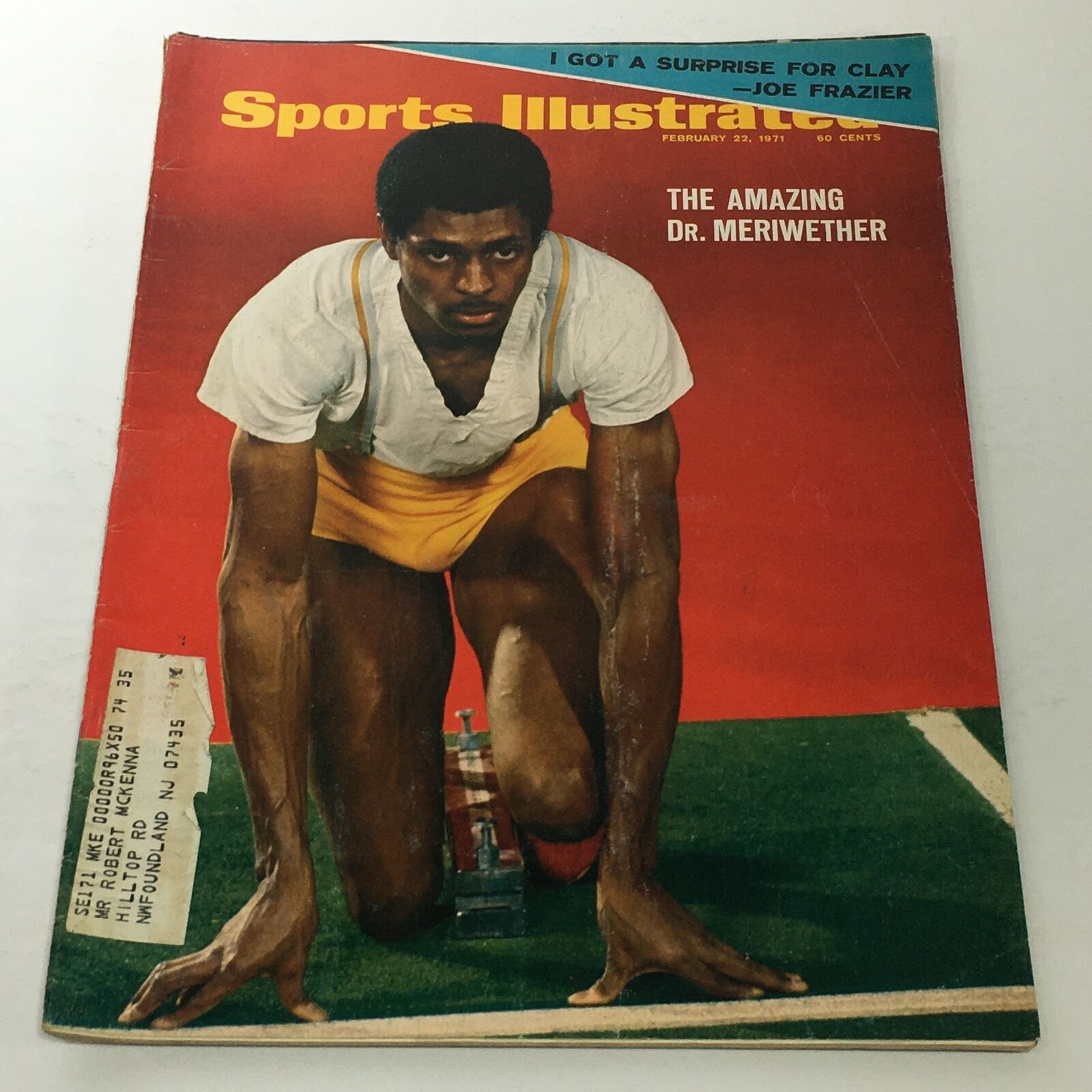 Sports Illustrated: February 22 1971 - The Amazing Dr. Meriwether