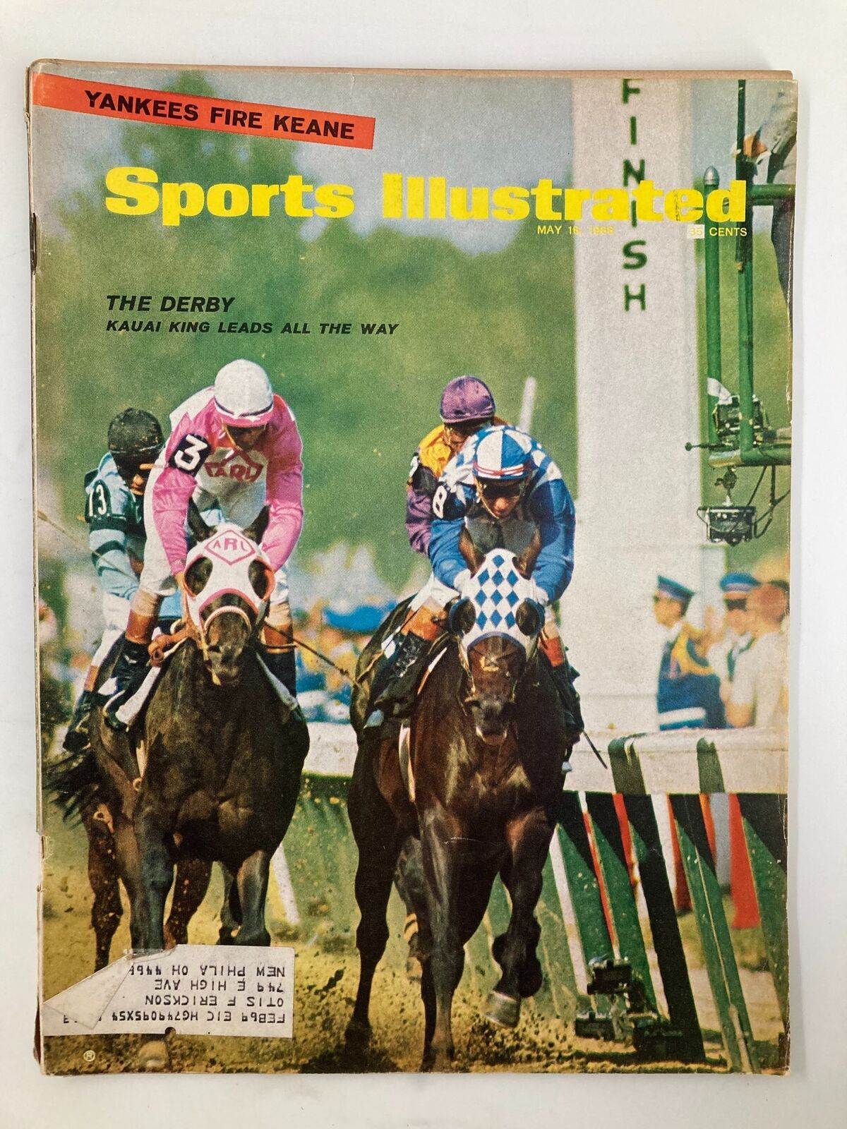 VTG Sports Illustrated Magazine May 16 1966 Kauai King Leads All The Way