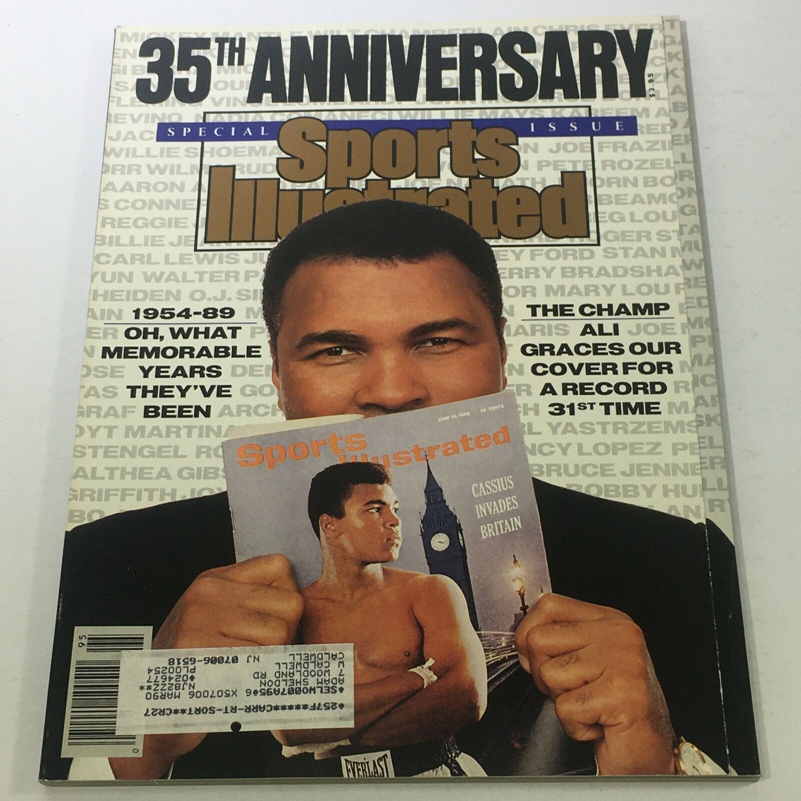 Sports Illustrated: November 15 1989 - Muhammad Ali 35th Anniversary Issue