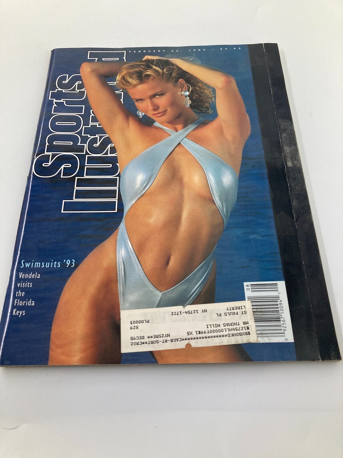 Sports Illustrated Magazine February 22 1993 Vendela Thomessen at Florida Keys