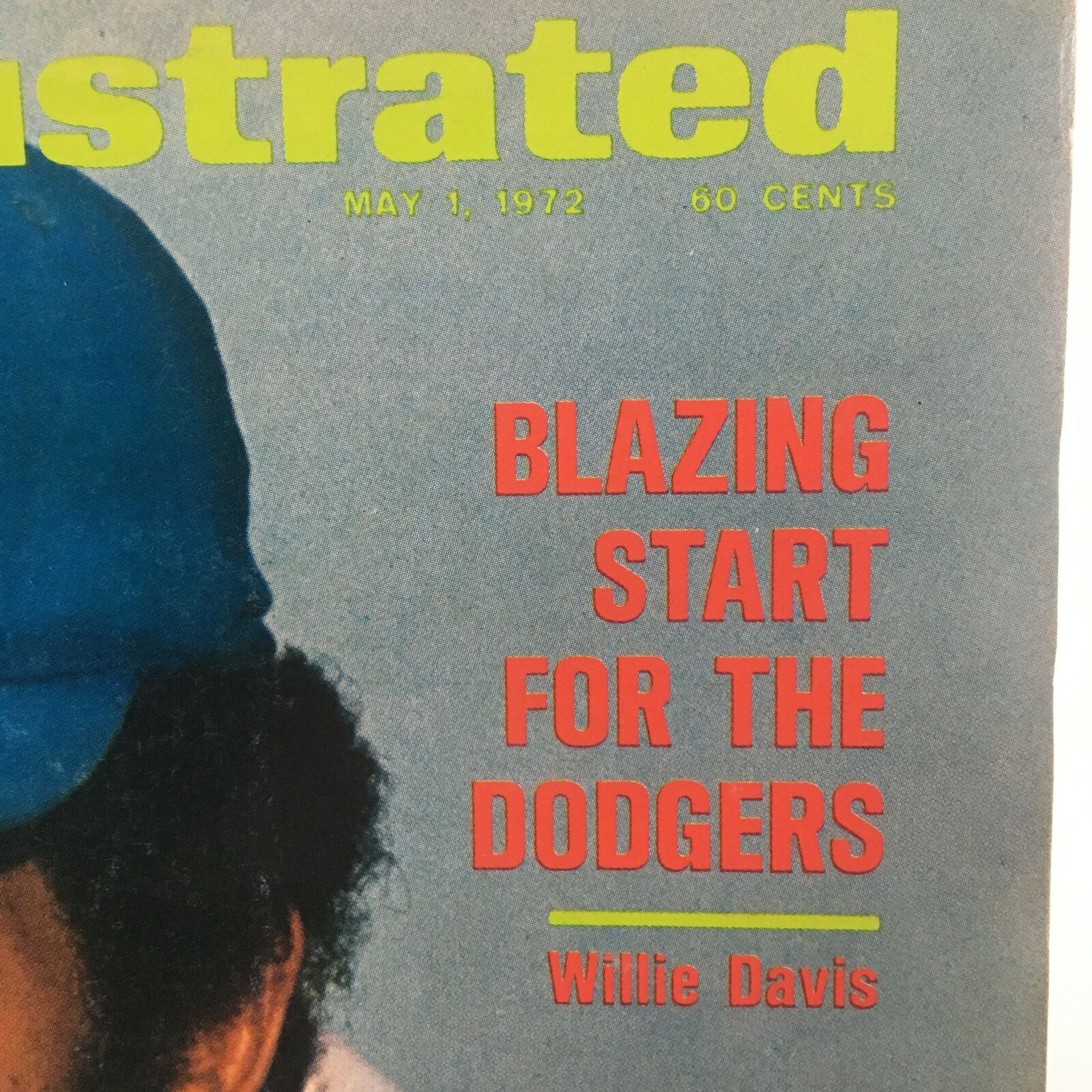 VTG Sports Illustrated Magazine May 1 1972 Willie Davis Start for the Dodgers