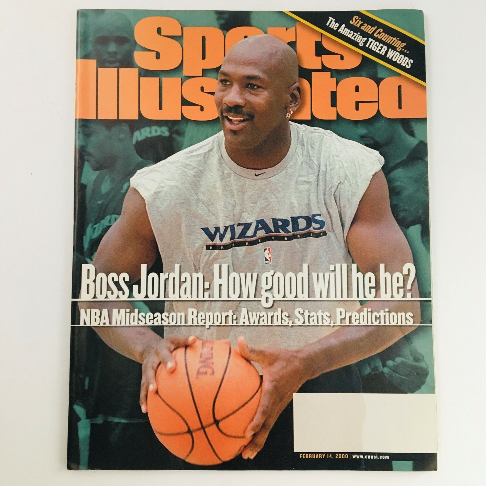 Sports Illustrated Magazine February 14 2000 Michael Jordan & NBA Midseason Rep