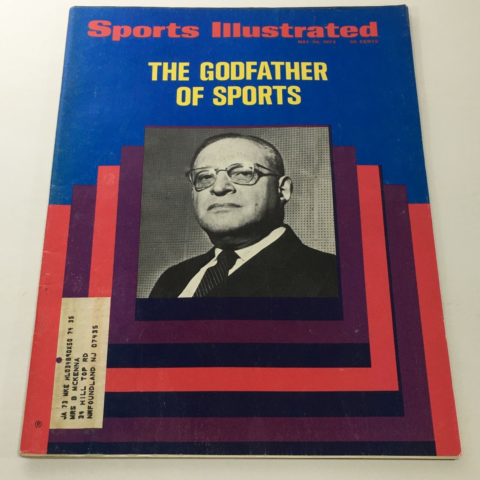 Sports Illustrated: May 29 1972 - The Godfather Of Sports Louie Jacobs