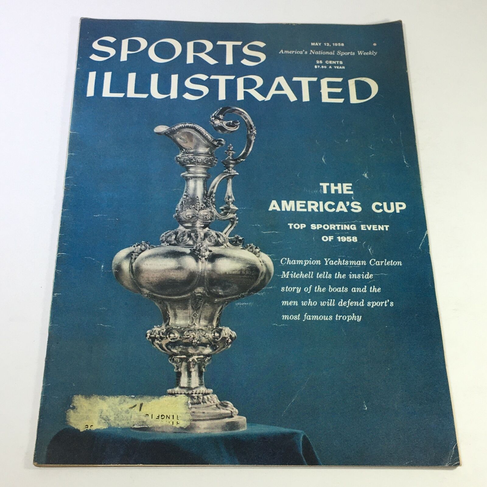 VTG Sports Illustrated Magazine May 12 1958 - The America's Cup 1958 Event