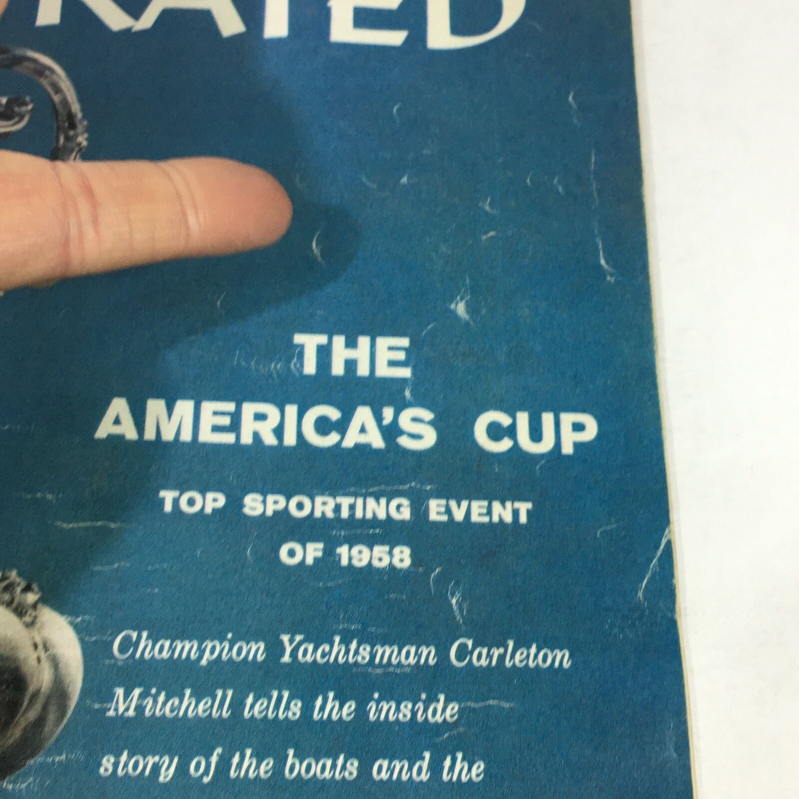 VTG Sports Illustrated Magazine May 12 1958 - The America's Cup 1958 Event