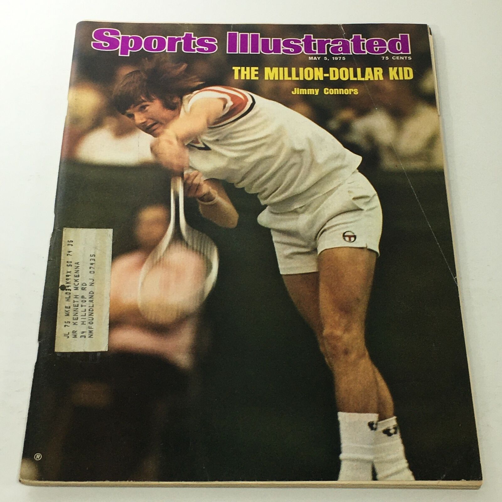 Sports Illustrated: May 5 1975 - The Million-Dollar Kid Jimmy Connors