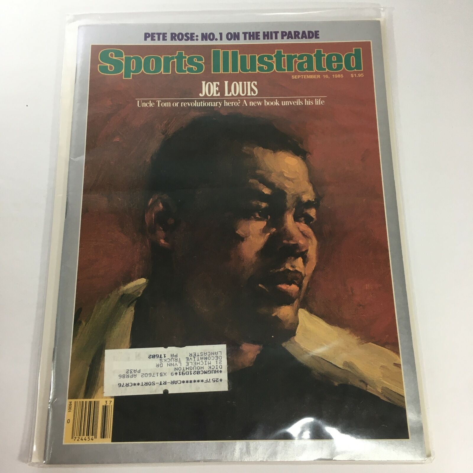 Sports Illustrated: September 16 1985 Joe Louis Uncle Tom or Revolutionary Hero?