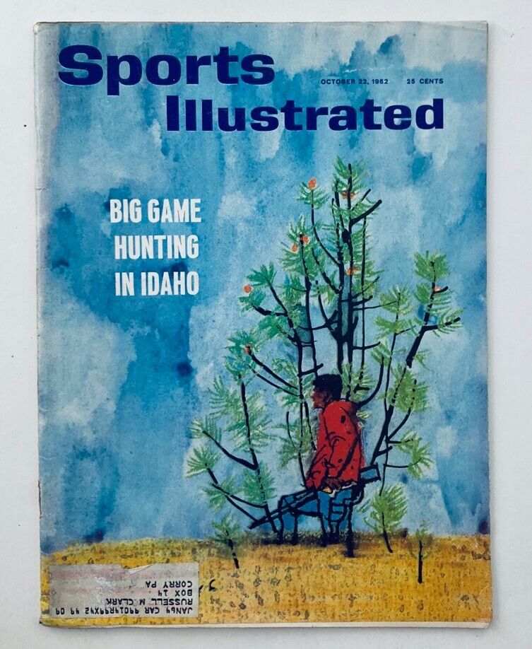 VTG Sports Illustrated Magazine October 22 1962 Big Game Hunting in Idaho