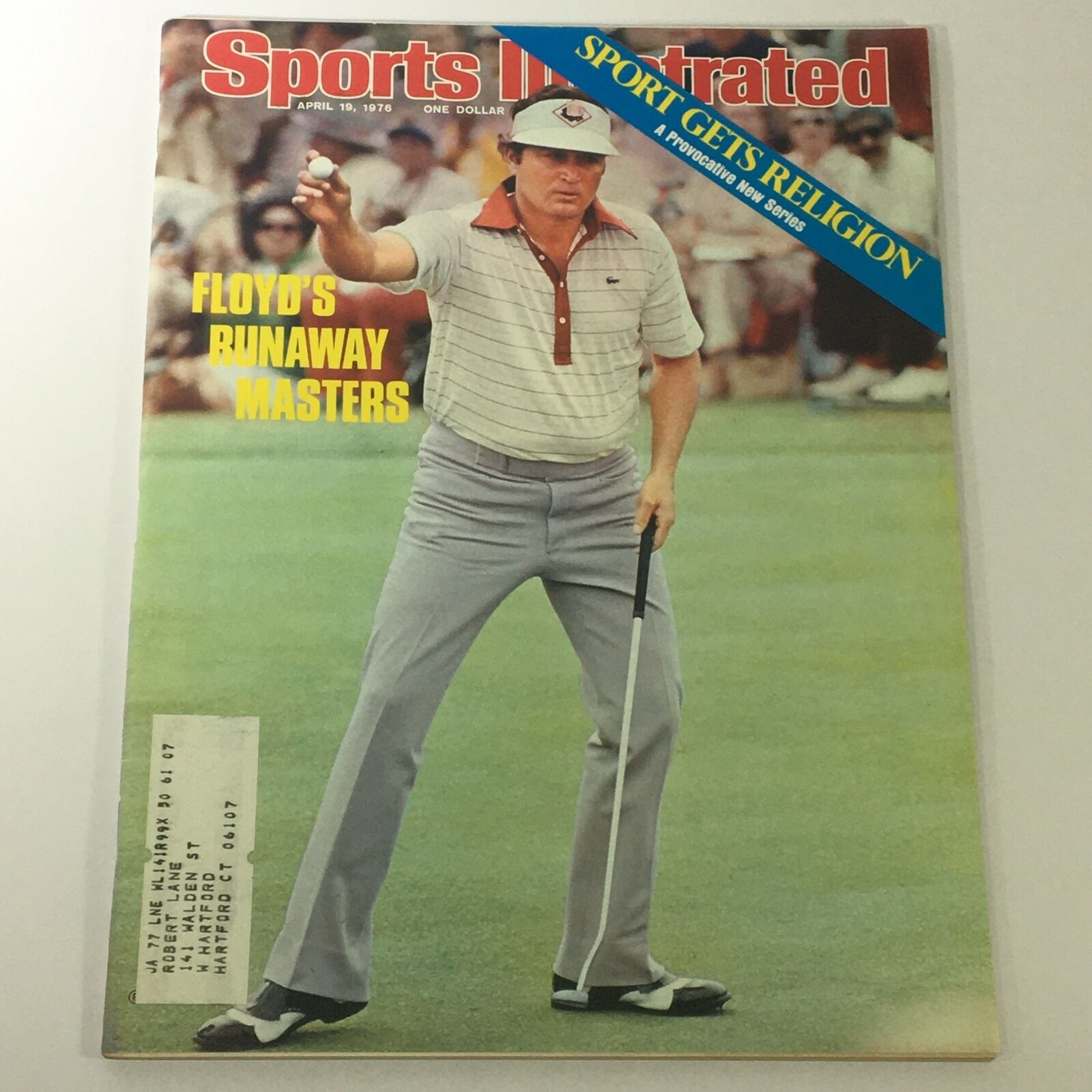 VTG Sports Illustrated Magazine April 19 1976 Raymond Floyd Runaway Masters