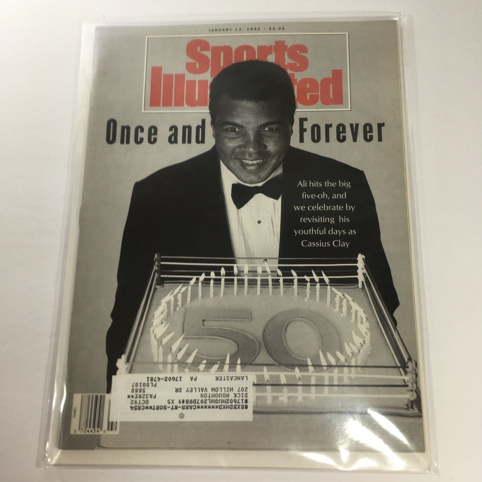 Sports Illustrated: January 13 1992 - Cassius Clay: Revisiting His Youthful Days