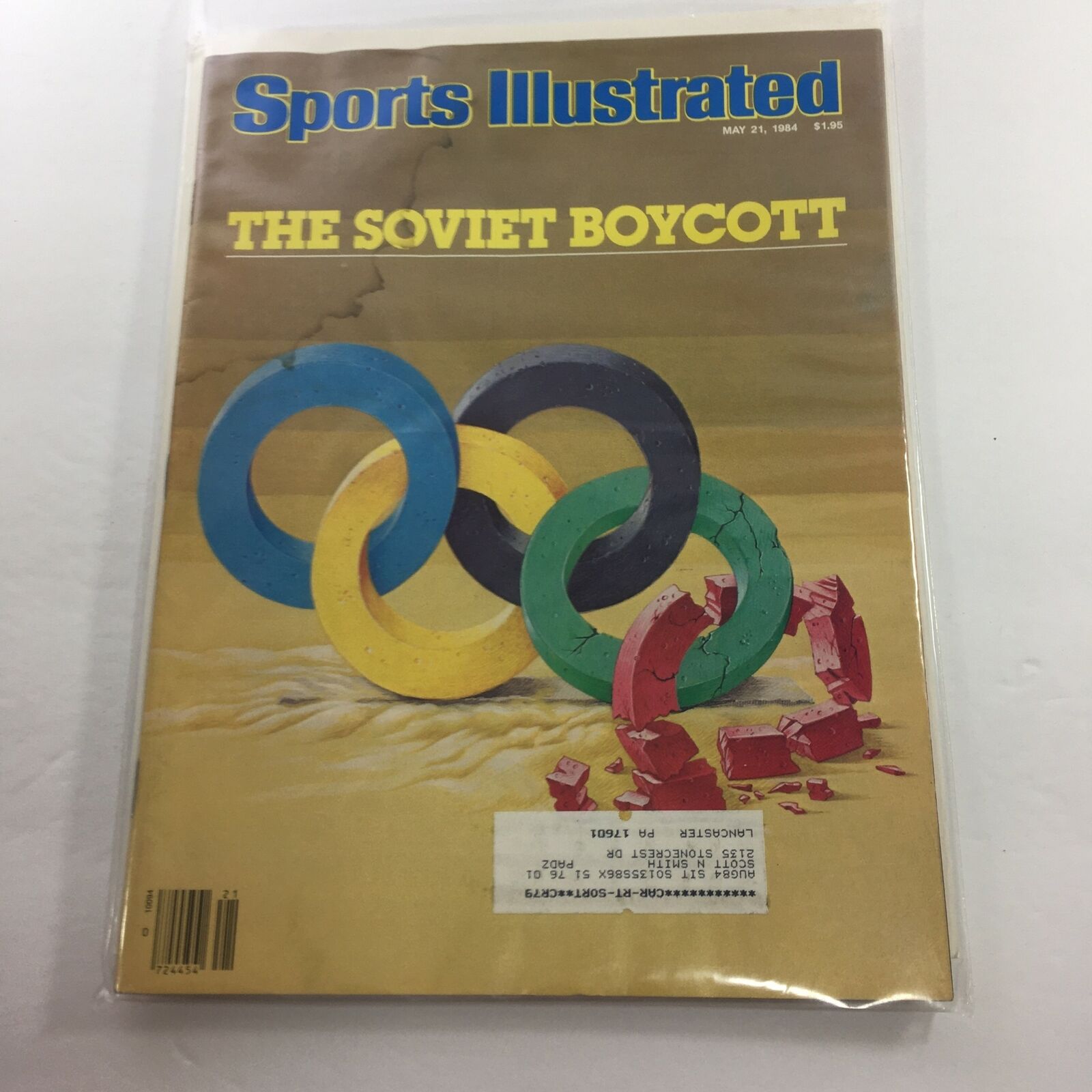 Sports Illustrated: May 21 1984 - The Soviet Boycott Olympics