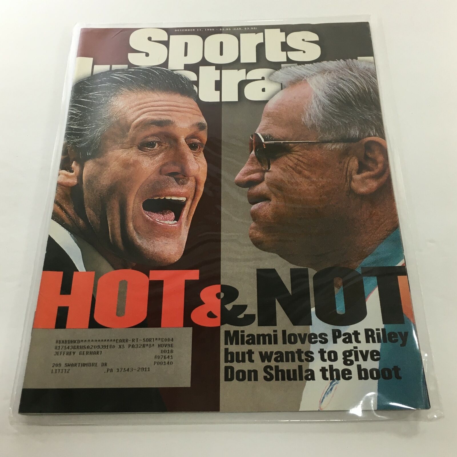 Sports Illustrated: December 11 1985 - Hot & Not, Miami Loves Pat Riley