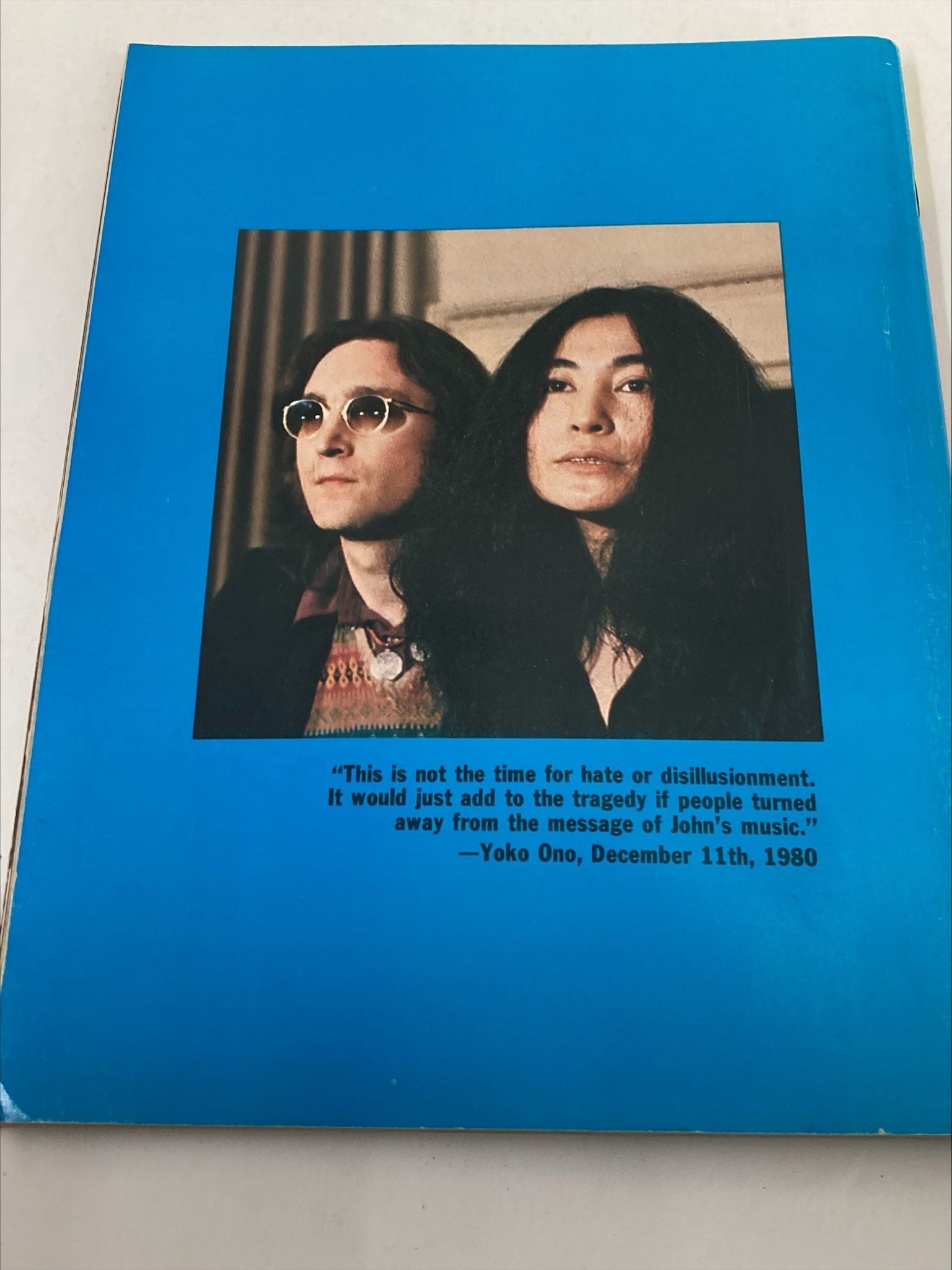 1981 The Beatles' John Lennon Yoko Ono A Memorial Album No Label