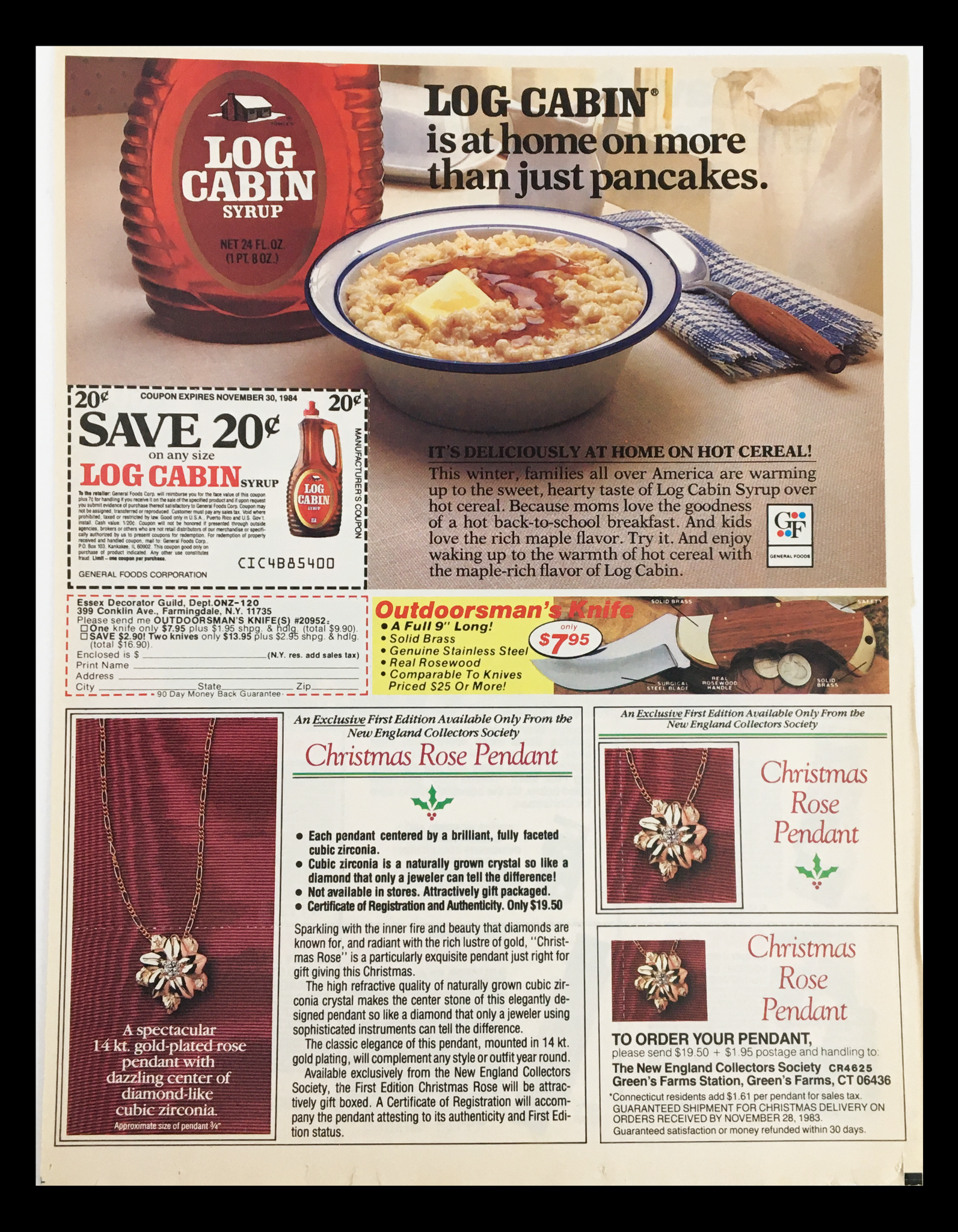 1984 Plus Mark and Scotch Brand Tape Circular Coupon Advertisement