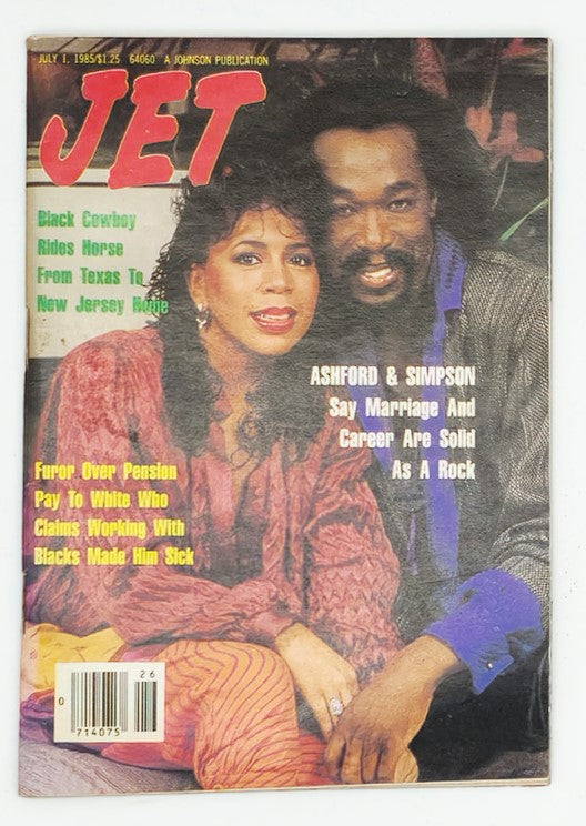 VTG Jet Magazine July 1 1985 Nickolas Ashford and Valerie Simpson No Label