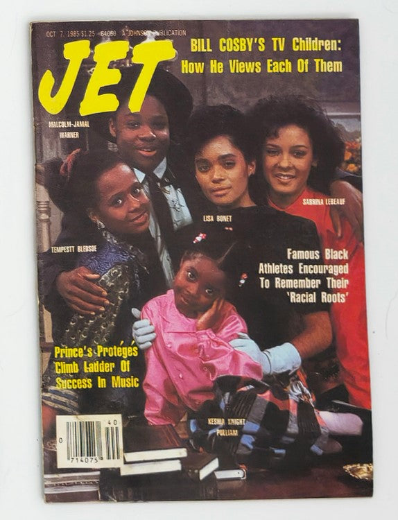 VTG Jet Magazine October 7 1985 Lisa Bonet and Sabrina Lebeauf No Label