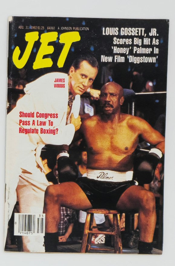 VTG Jet Magazine August 31 1992 James Woods and Louis Gossett Jr. No Label