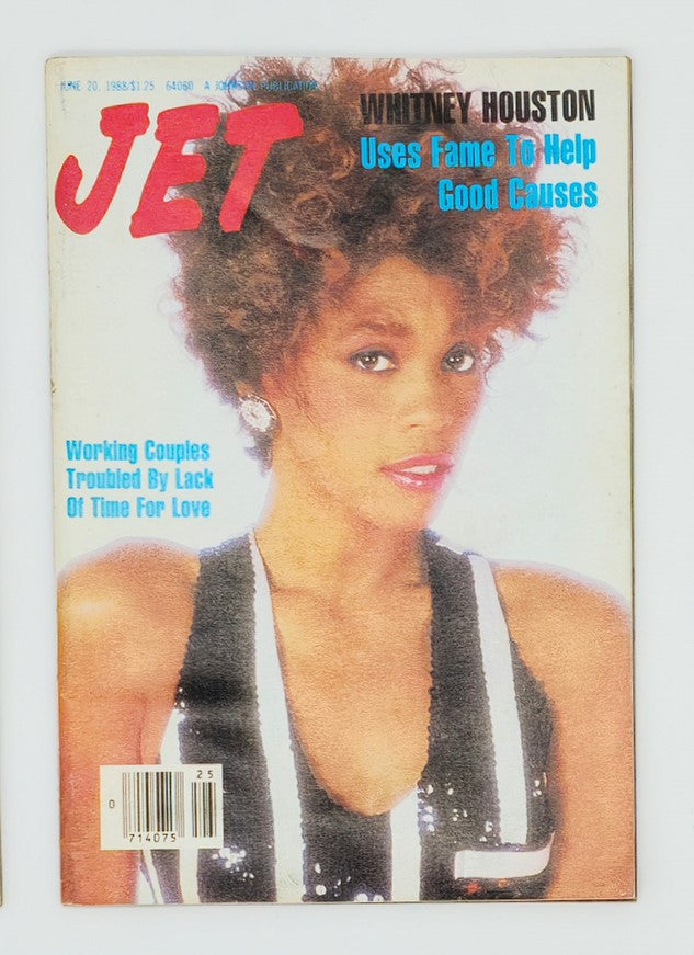 VTG Jet Magazine June 20 1998 Whitney Houston Uses Fame To Help No Label