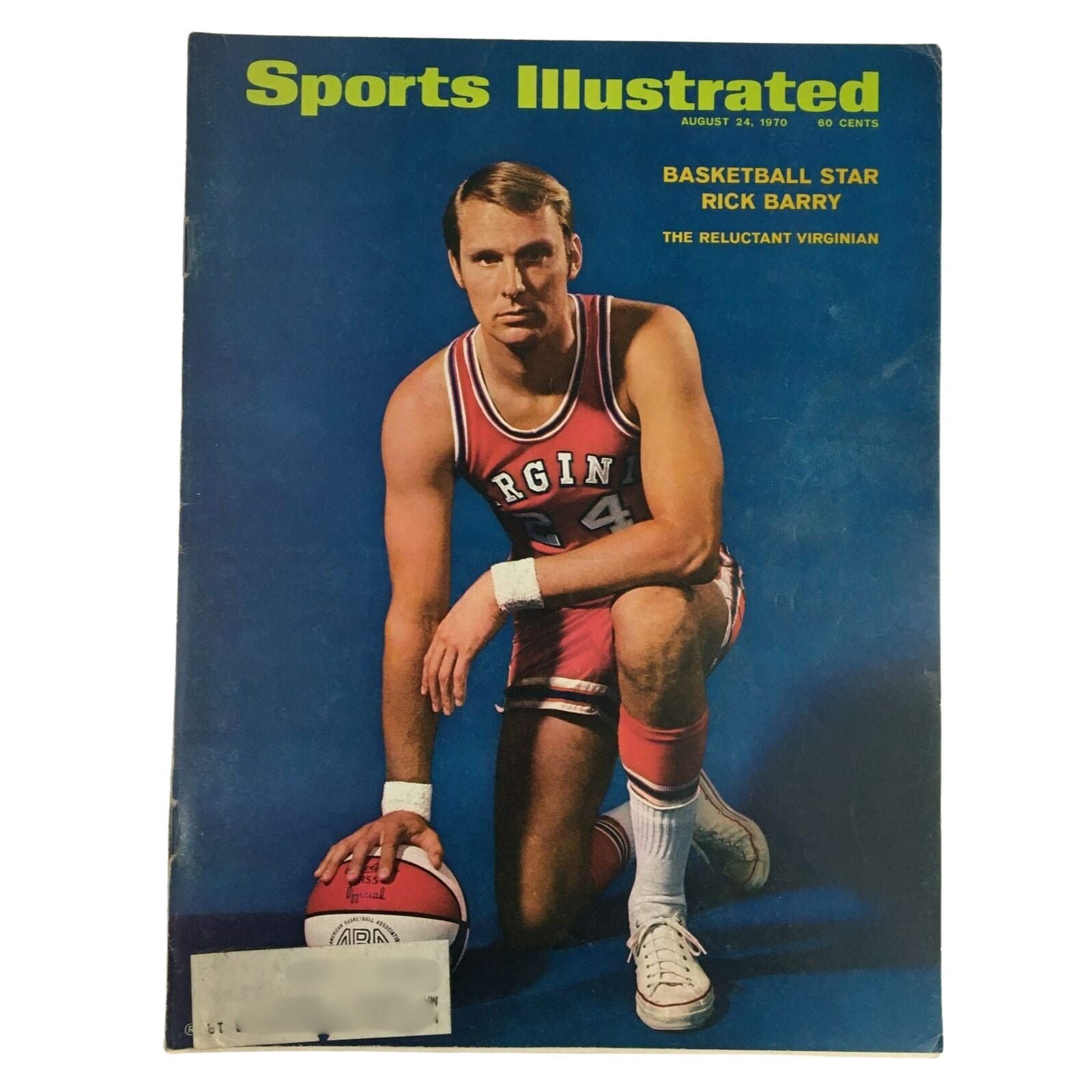 Lot of 8 1960s-1970s Sports Illustration Magazine Basketball Collection