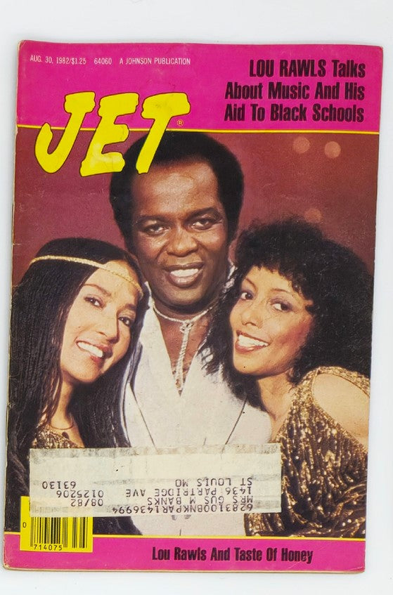 VTG Jet Magazine August 30 1982 Lou Rawls and Taste of Honey